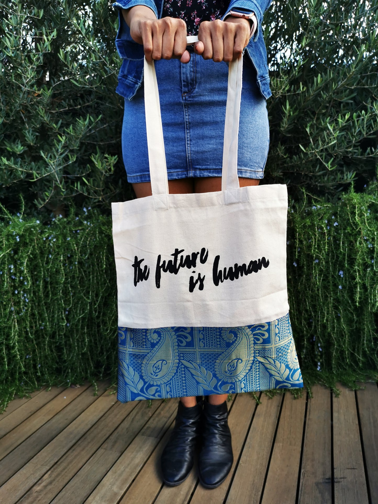 The Fingerprint Tote Bag