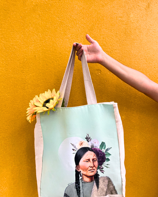 Art tote bag (with zip)