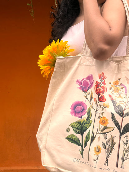 Art tote bag (with zip)
