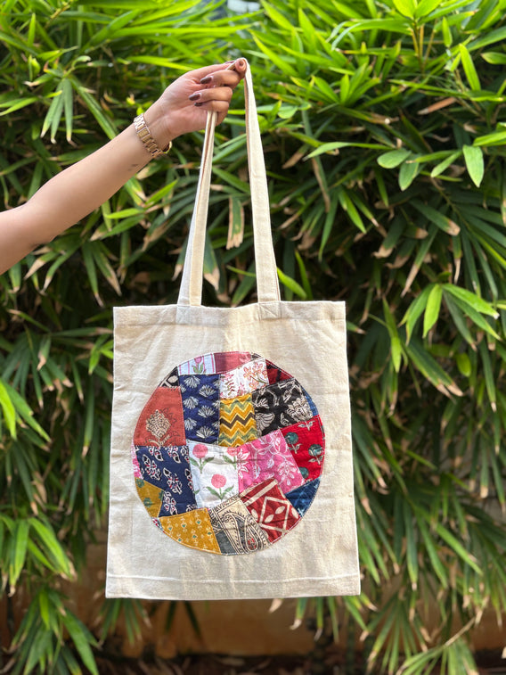 Patchwork Tote Bag