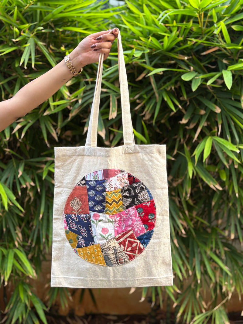 Patchwork Tote Bag