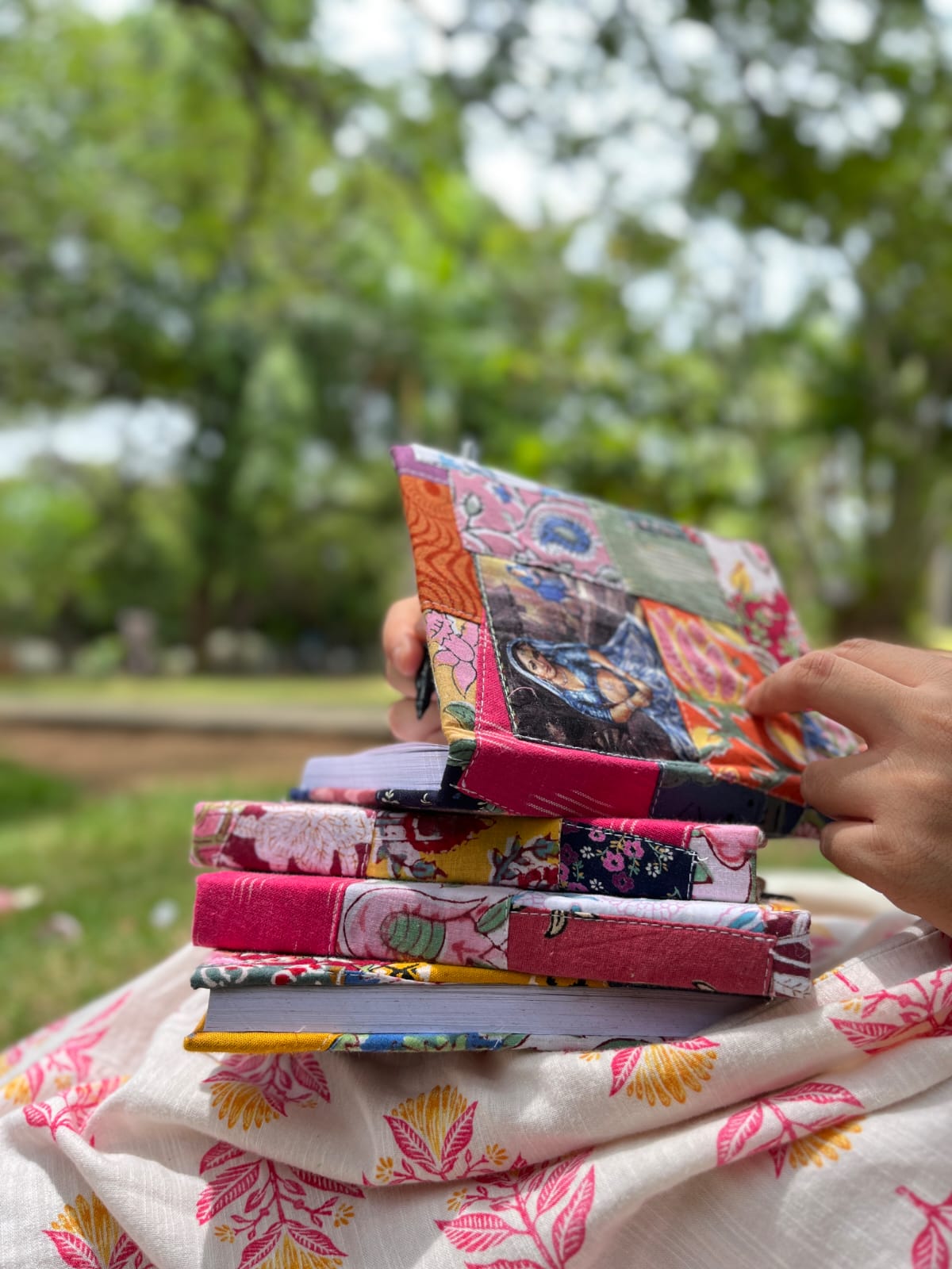 Patchwork notebook